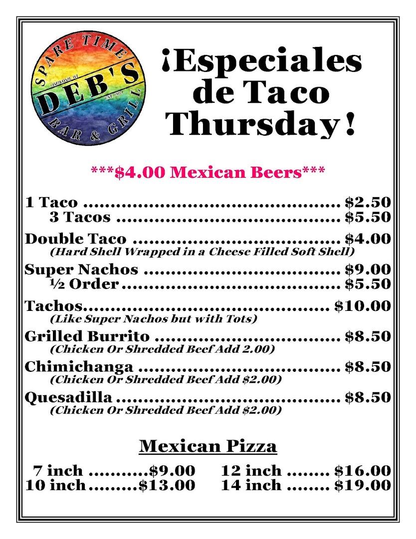 Deb's Spare Time Bar & Grill